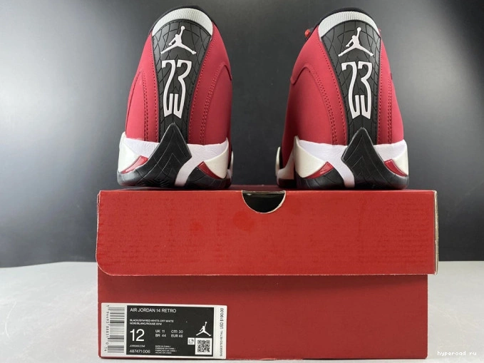 RED JORDAN GYM AIR TORO 487471-006 RETRO 14 0809